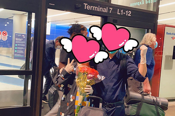 赴美生子成功入境!恭喜張先生夫婦順利抵美!