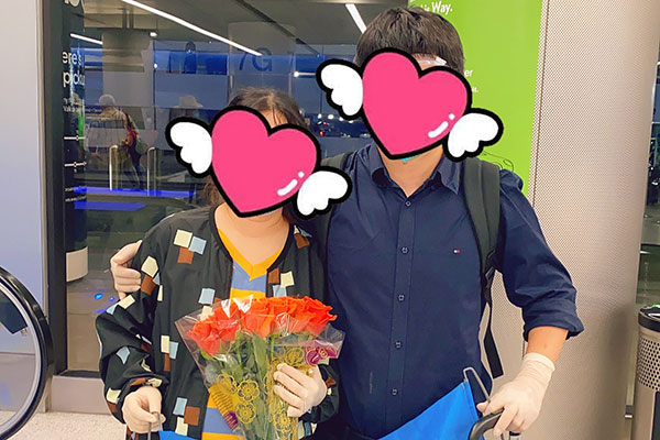 赴美生子成功入境!恭喜張先生夫婦順利抵美!